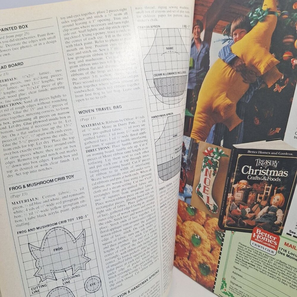 Family Circle Christmas Helps Magazine 1982 Holiday Ideas & Recipes Vintage - Picture 10 of 15